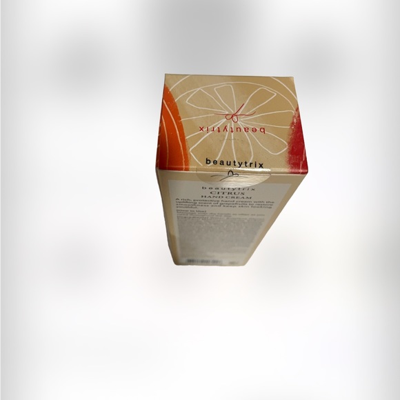 BEAUTYTRIX rich and uplifting Citrus hand cream tube size 3.5oz - Picture 3 of 8